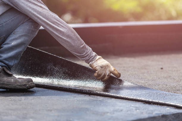 Professional Exterior Waterproofing technician working in Massillon, OH